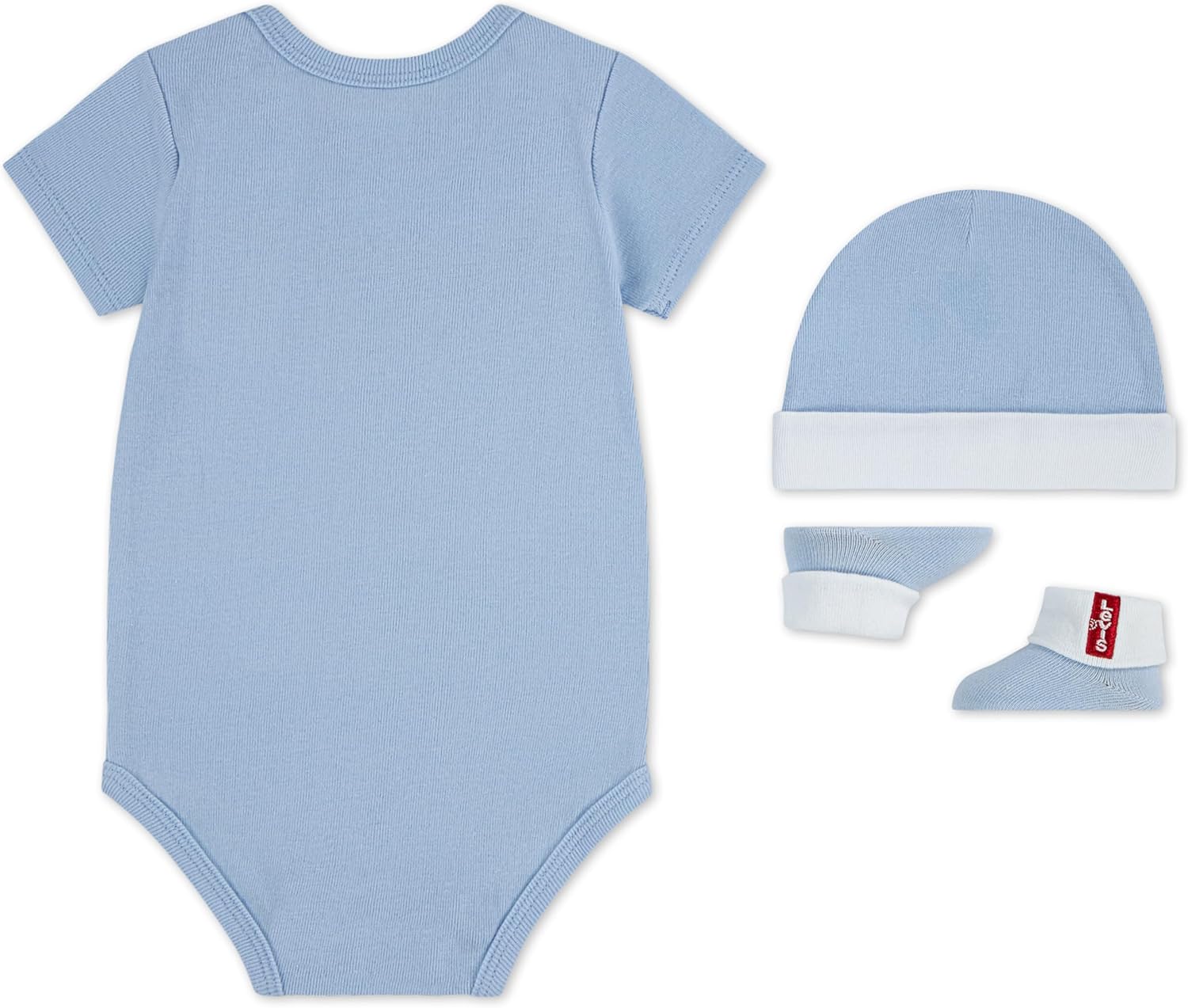 Thumbnail 1 de Ensemble bébé Levi’s Kids 3 pièces : body, bonnet et chaussons