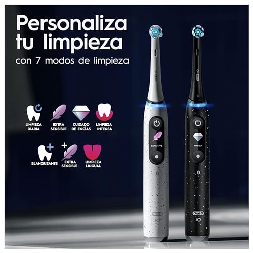 Thumbnail 4 de Oral-B iO 10 Cepillo de dientes eléctrico, 3 cabezales 🎧
