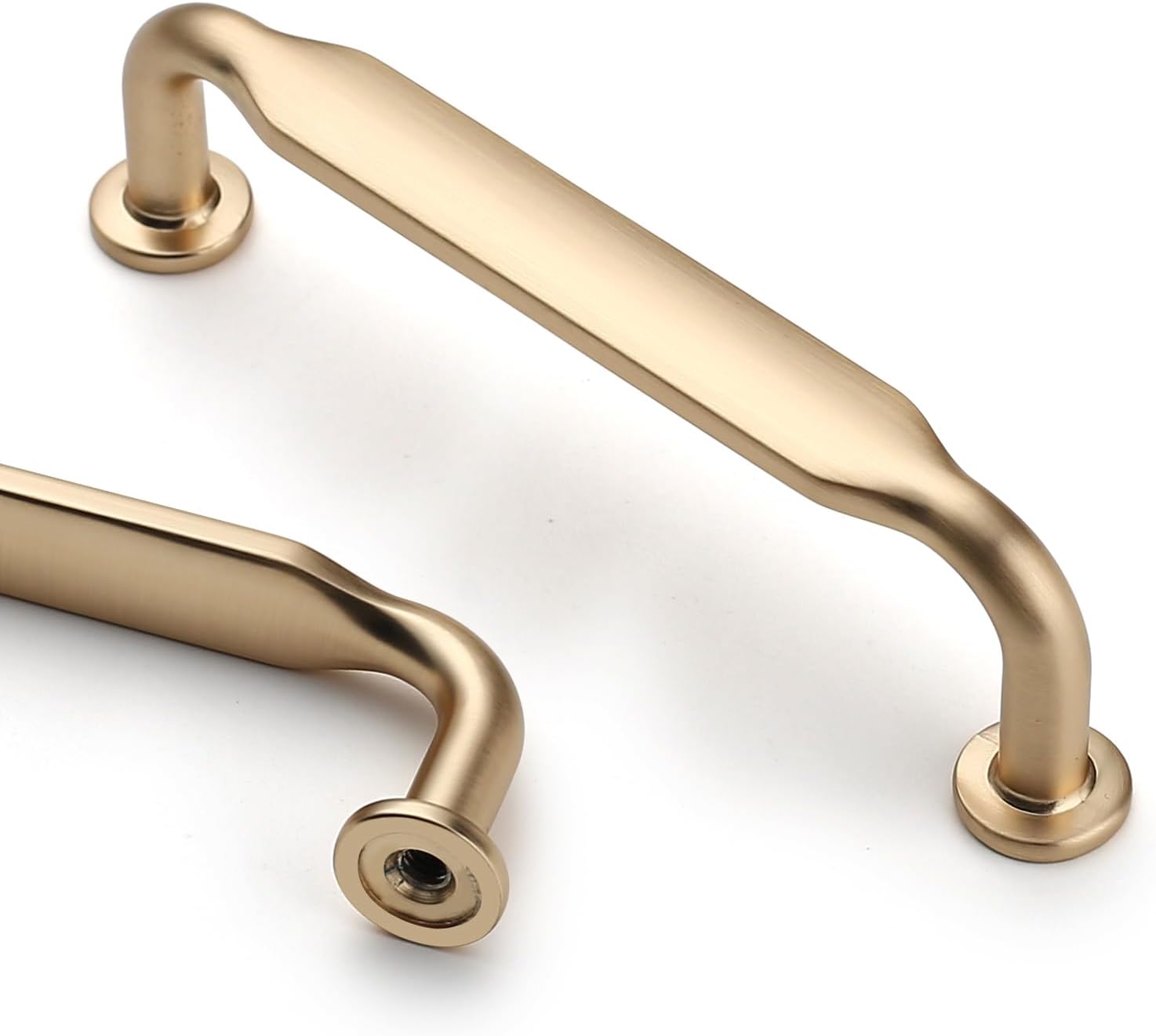 Detalle de Asidrama 2028 20-Pack Cabinet Pulls, 3-Inch Brushed Brass Finish