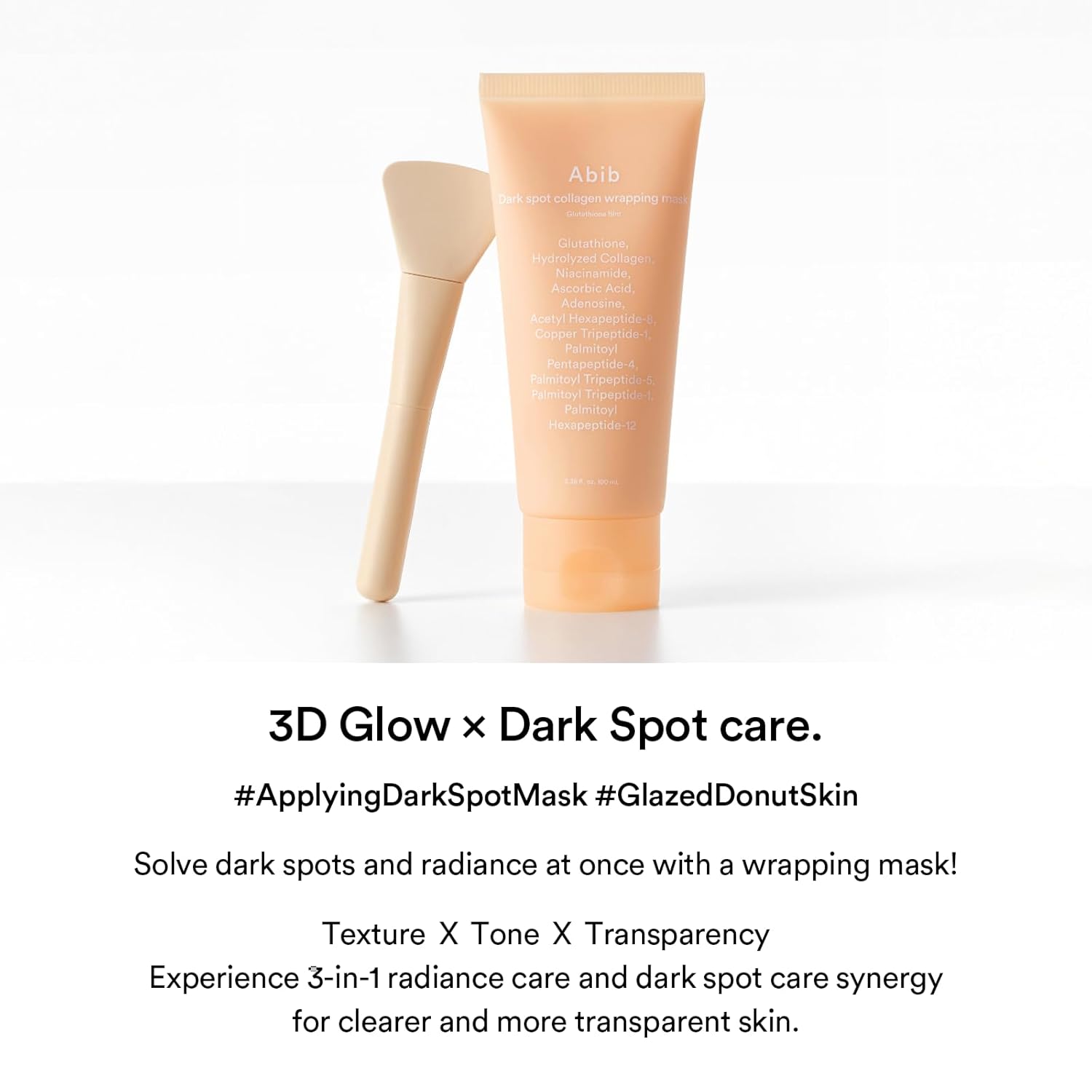 Thumbnail 1 de Abib Dark Spot Collagen Overnight Wrapping Mask with Glutathione Film (3.38 fl. oz) — peel-off dark spot treatment