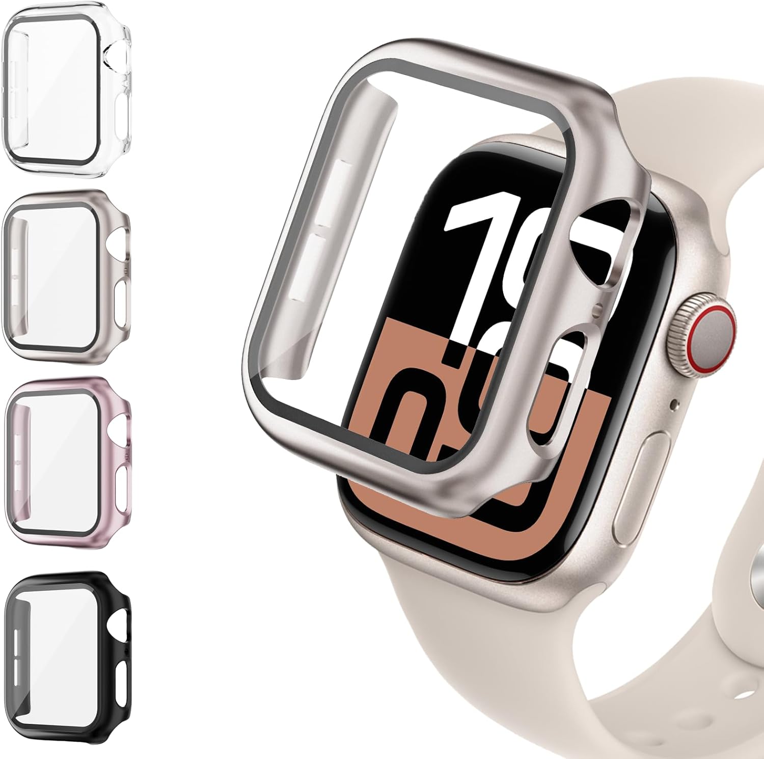 Detalle de 4 Pack Hard Case for Apple Watch 42mm