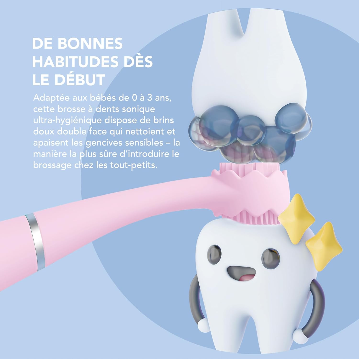 Thumbnail 1 de FOREO ISSA 4 Baby Brosse bébé 240 jours