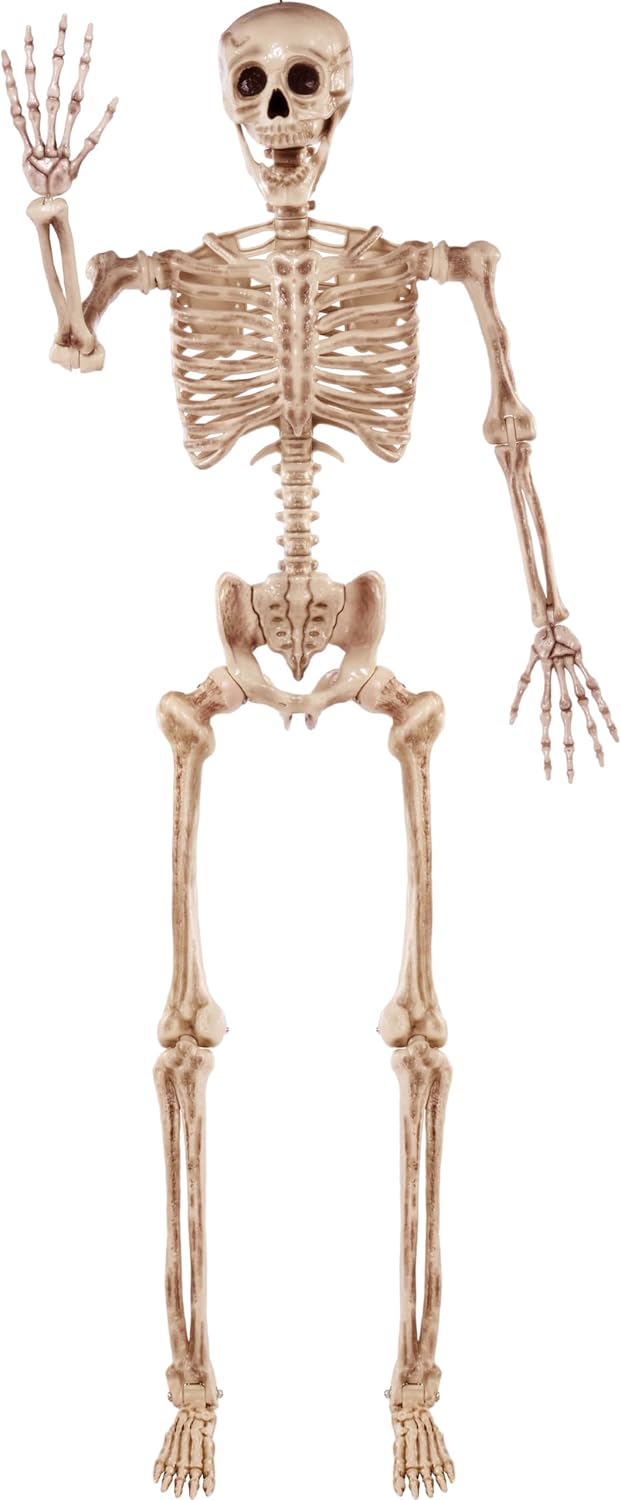 Detalle de JOYIN 16025 5.6 ft Posable Skeleton with Movable Joints
