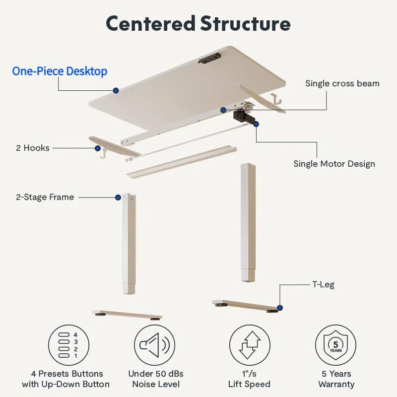 Thumbnail 9 de FLEXISPOT Escritorio Eléctrico Elevable 120x60cm 🖥️