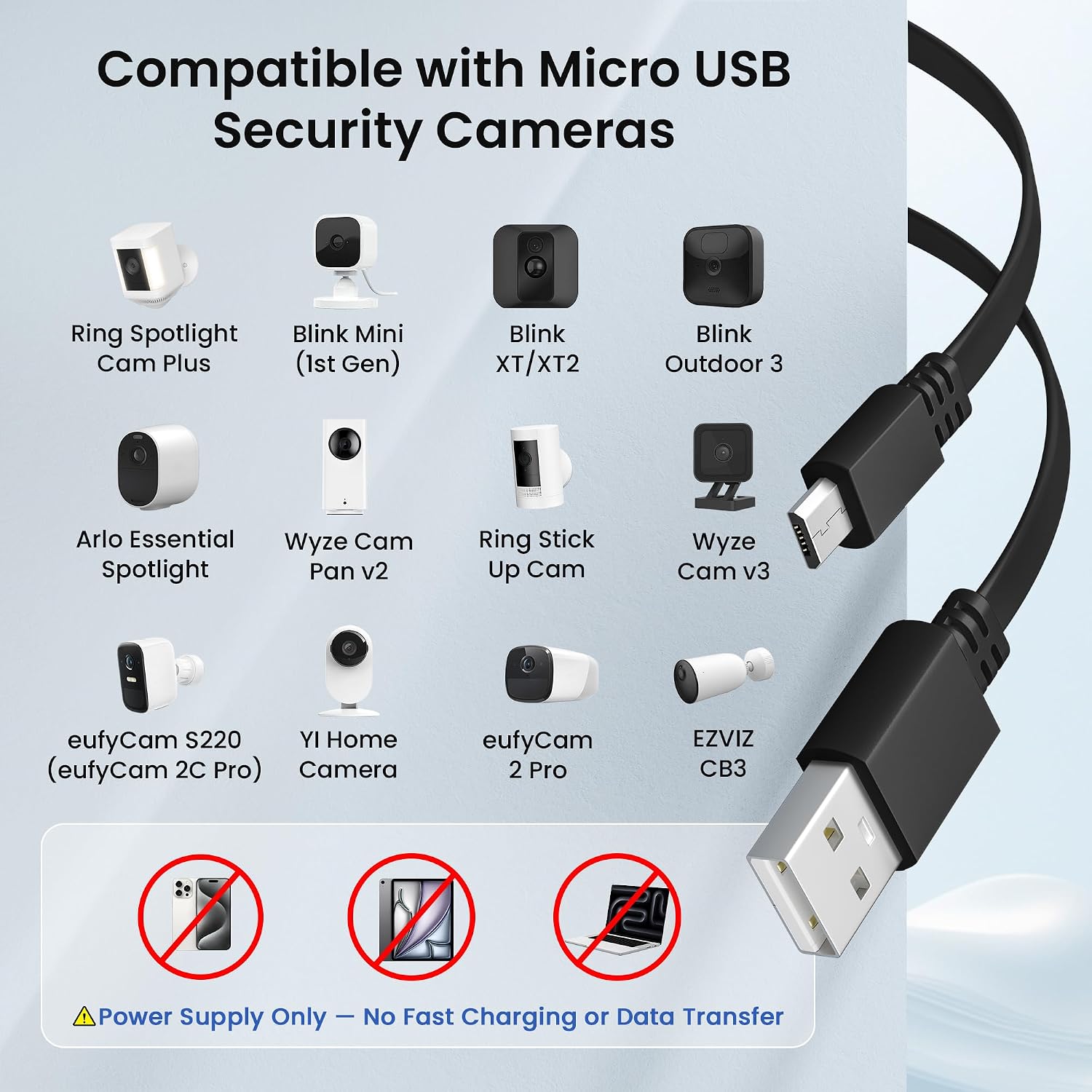 Thumbnail 6 de Itramax 30ft USB to Micro USB extension