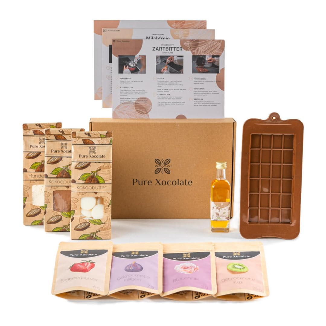 Detalle de Pure Xocolate DIY-Schoko-Kit Schokoladen-Set 🍫
