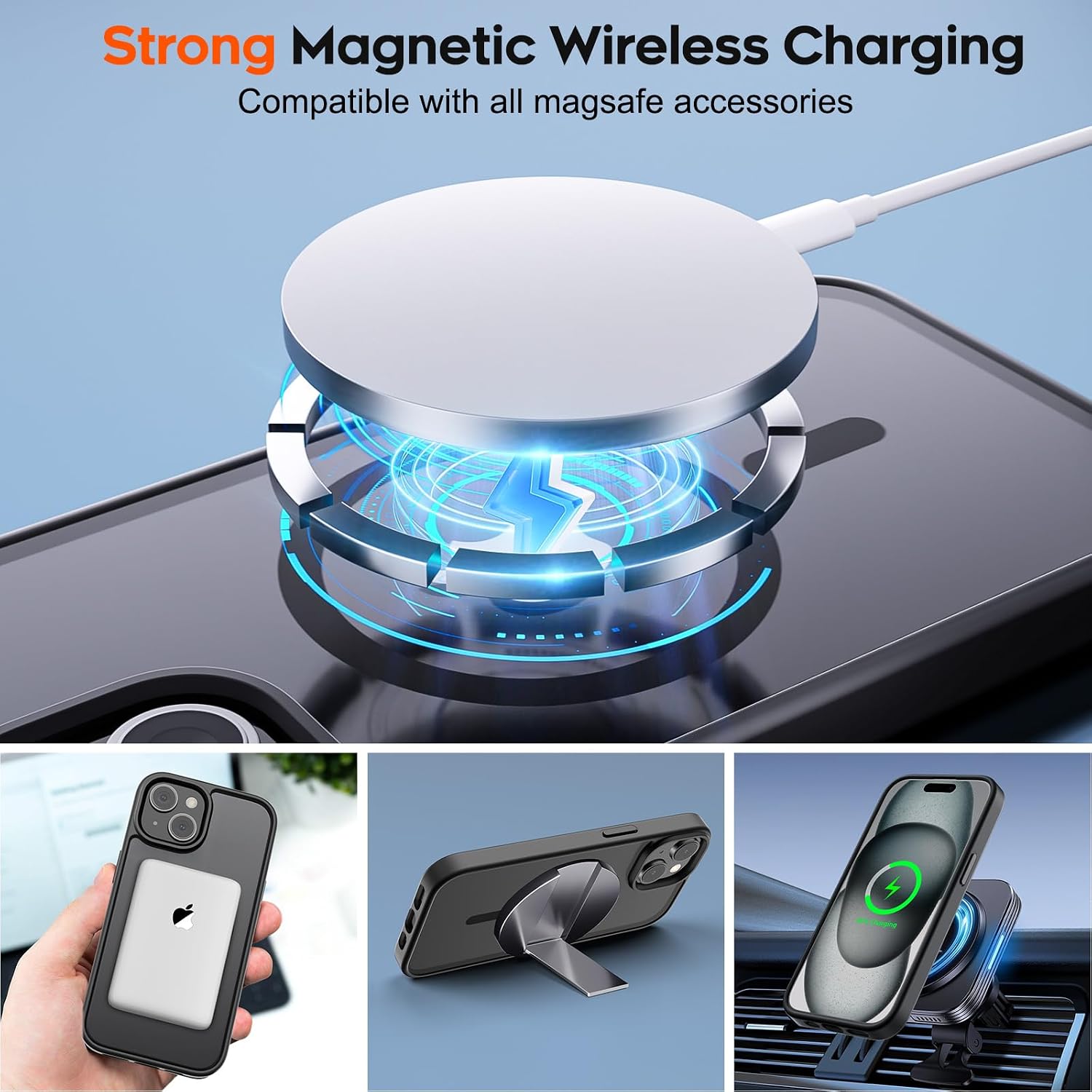 Detalle de zapica Magnetic iPhone Case for iPhone 15