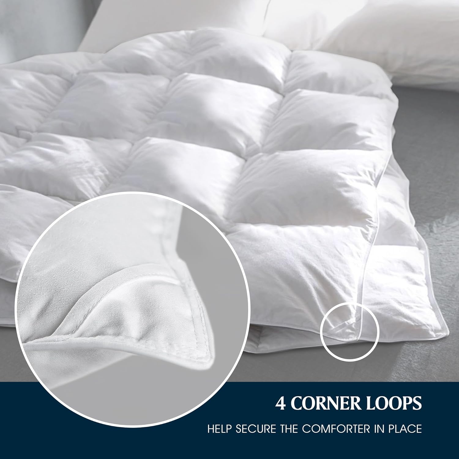 Thumbnail 3 de Serta Goose Feather Down Comforter King Size