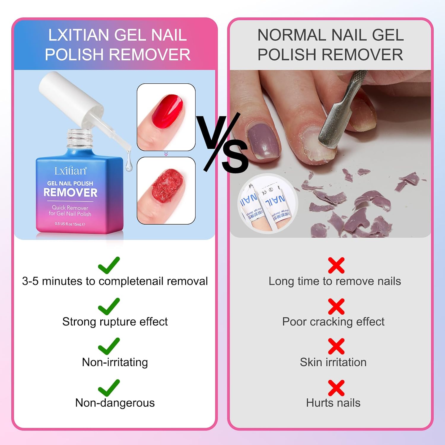 Thumbnail 3 de Remover Semipermanente Unghie Gel Remover