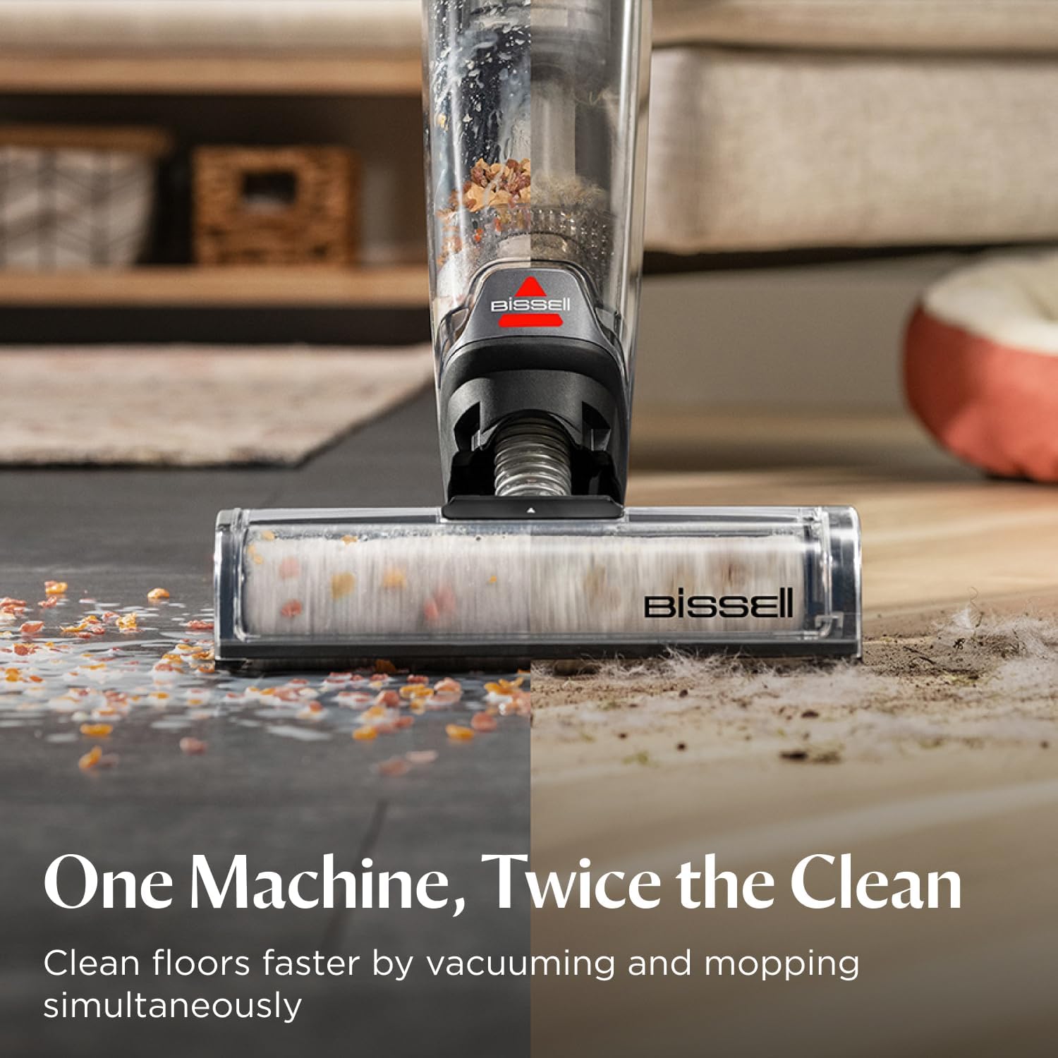 Detalle 2 de BISSELL CrossWave OmniForce cordless wet and dry vacuum 240m2 🧹