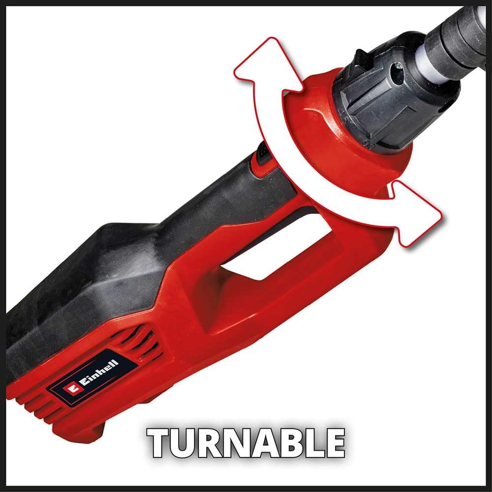 Thumbnail 4 de Einhell GC-HH 9046 900W Electric Long Reach Hedge Trimmer (2M pole, 2.6M reach) with tiltable cutting head