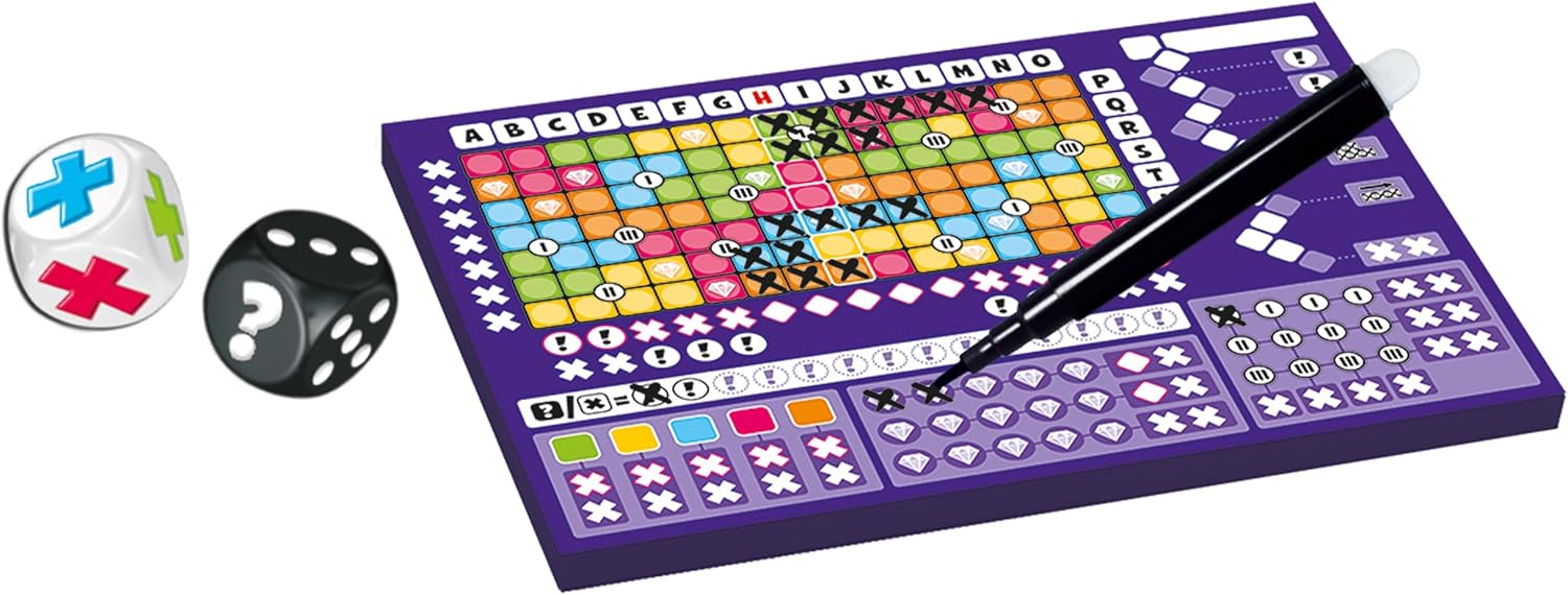 Thumbnail 1 de NOCH X-Mal!: Klein & Fein – Familienspiel (10 Chips, Pass-Leiste) für 1–6 Spieler