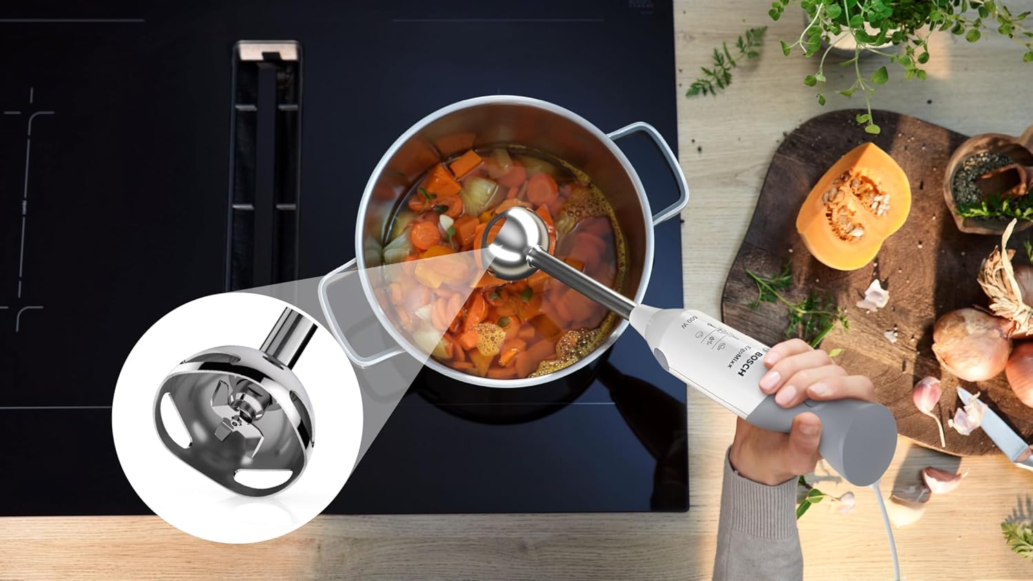 Thumbnail 1 de Bosch ErgoMixx MSM66110 600 W Stabmixer