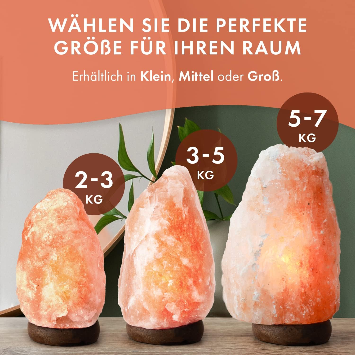 Thumbnail 4 de The Body Source Himalaya Salzlampe 2-3 kg đŻ