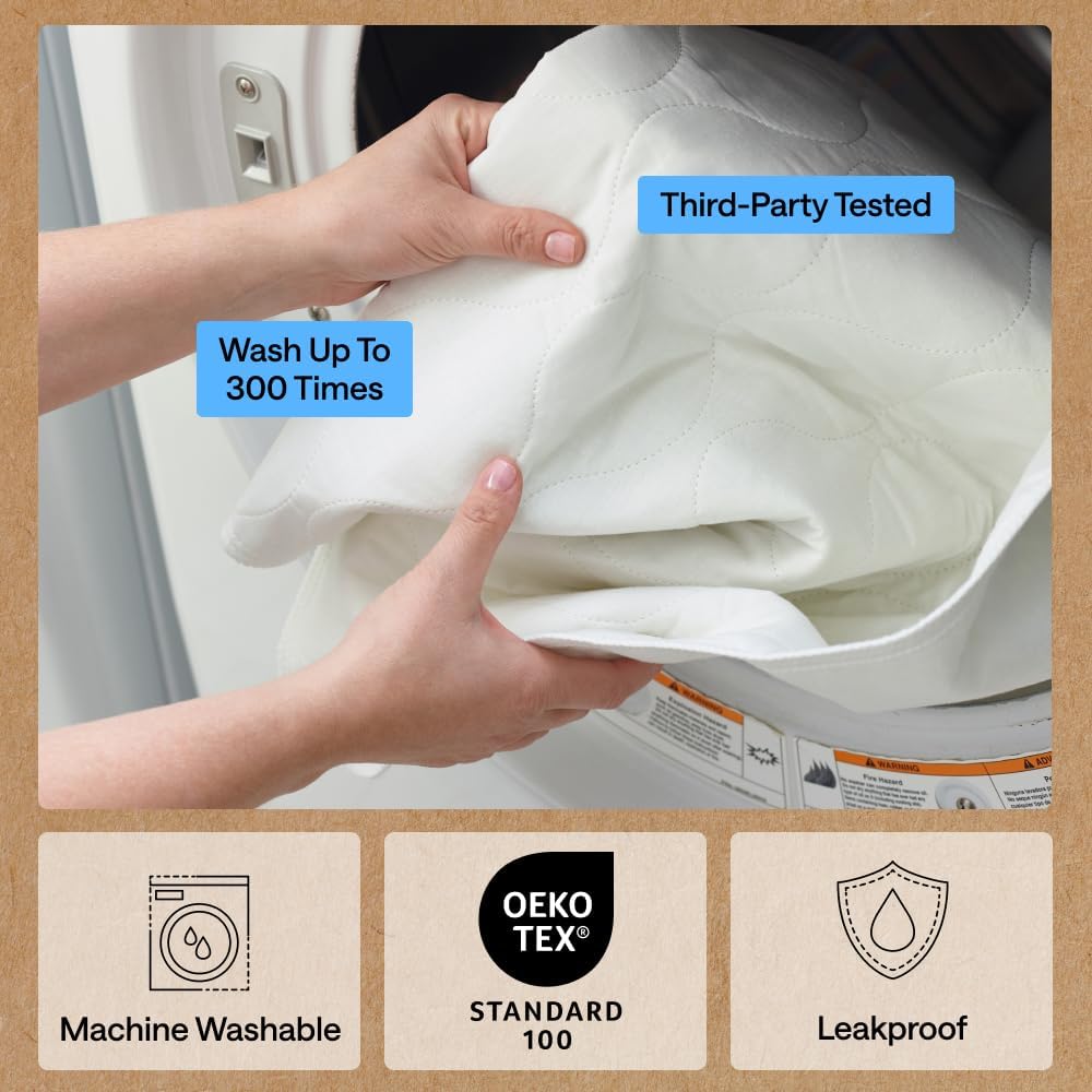 Detalle 2 de GORILLA GRIP 811113032372 Washable Underpad, 52 x 44, White, Slip-Resistant