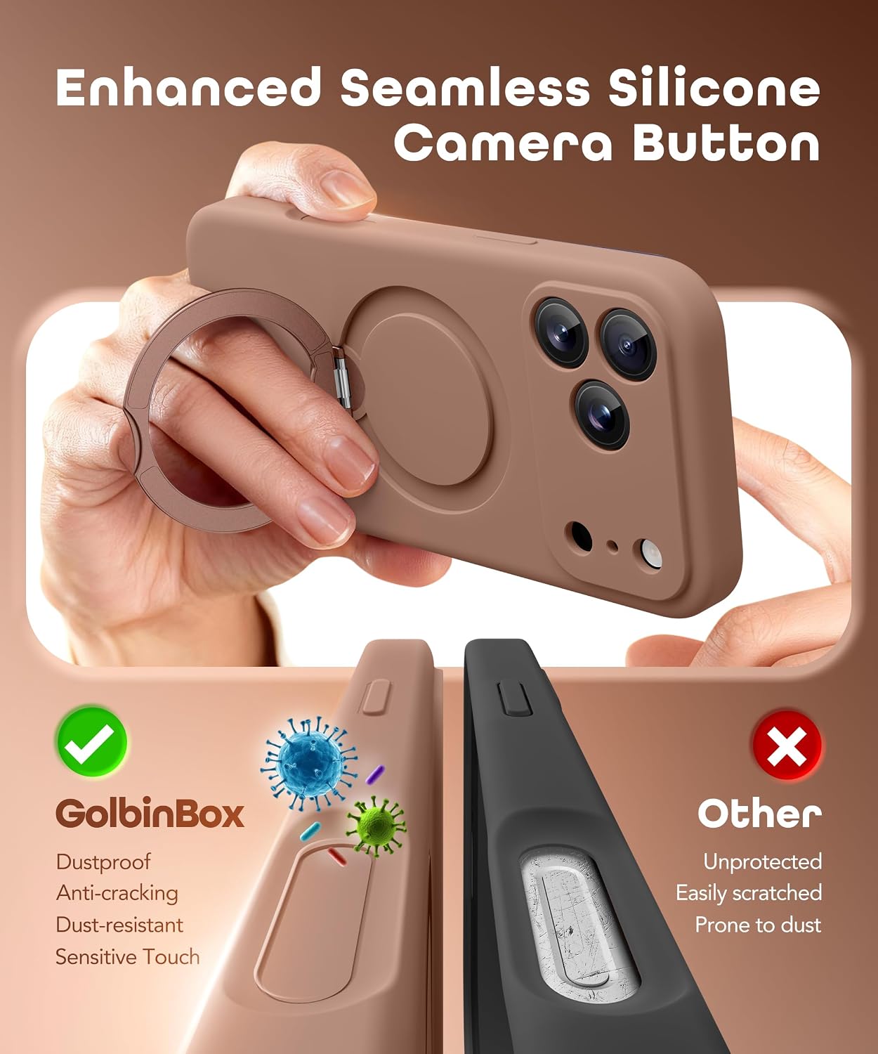 Thumbnail 5 de GolbinBox 17 Pro Max 6.9" silicone case