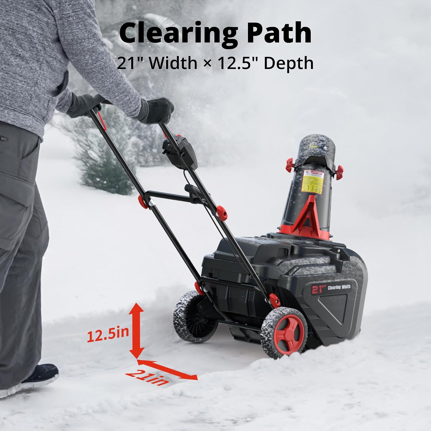 Detalle 2 de AMERISUN 21-inch Snow Blower ⚙