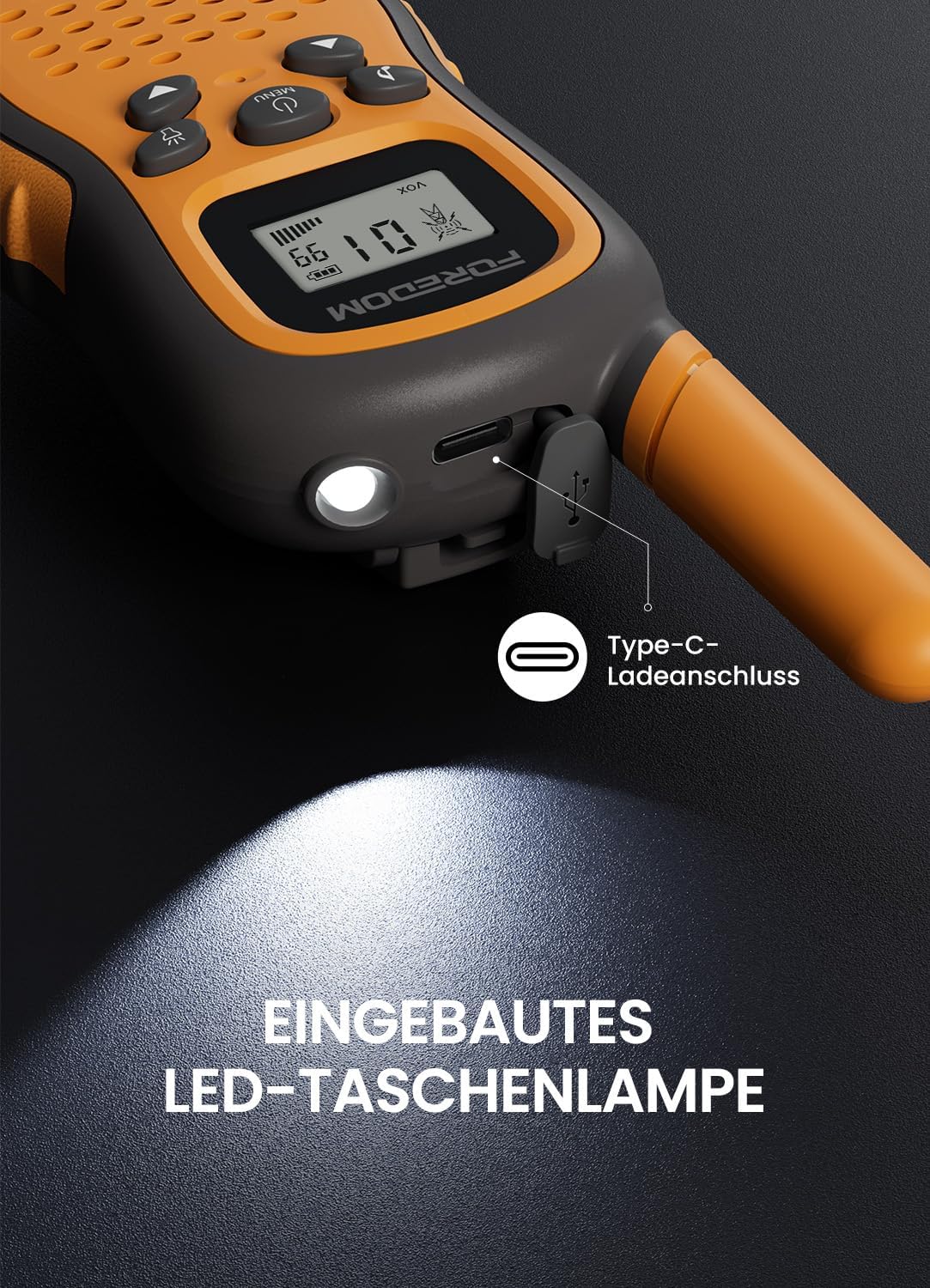 Thumbnail 4 de FOREDOM Wiederaufladbare Walkie Talkies 3–12 Jahre