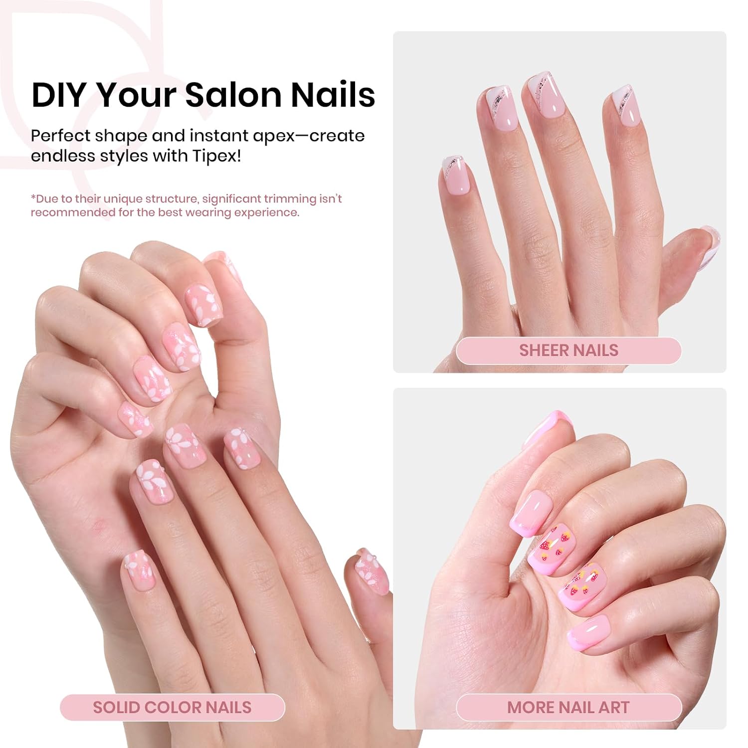 Detalle de Beetles Nail Tips, XS Square