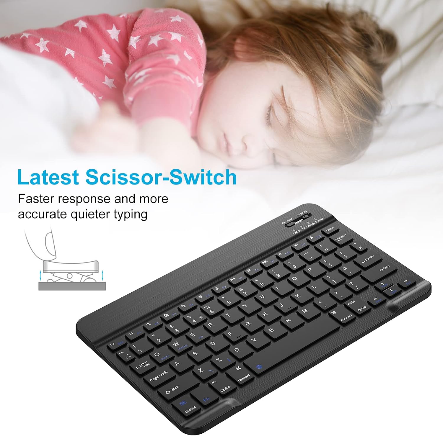 Detalle 2 de PINKCAT Bluetooth Keyboard Ultra‑Slim