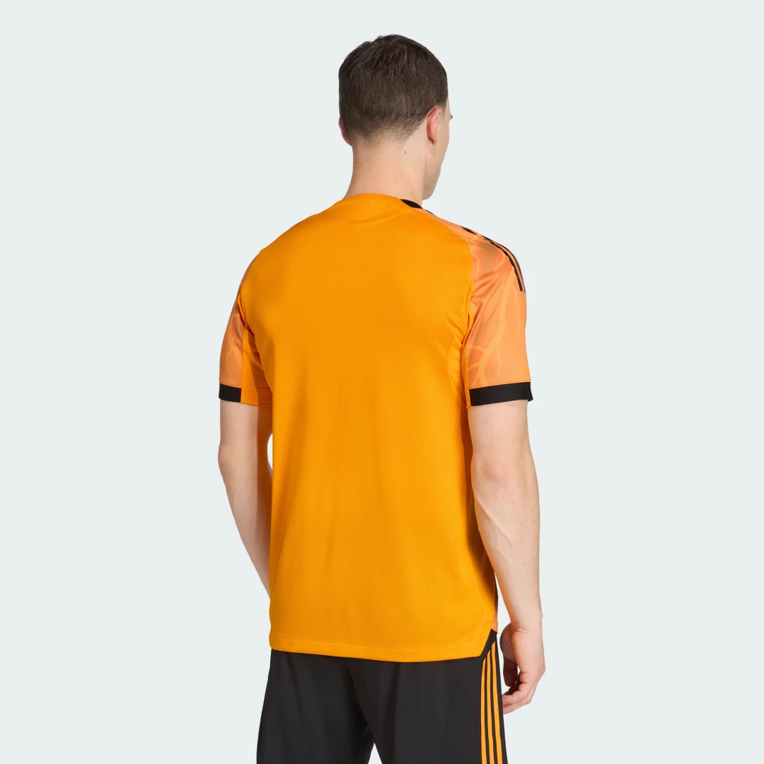 Detalle de Camiseta segunda equipación AS Roma 25/26 Oficial de Adidas