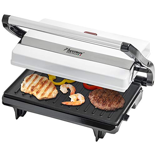 Detalle 2 de Bestron Viva Italia 700 W parrilla sandwichera blanca