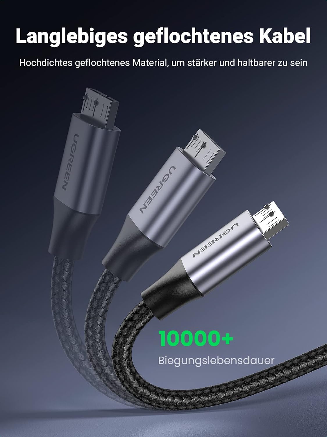 Thumbnail 4 de UGREEN USB 3.0 Micro-B Kabel 0,5 m