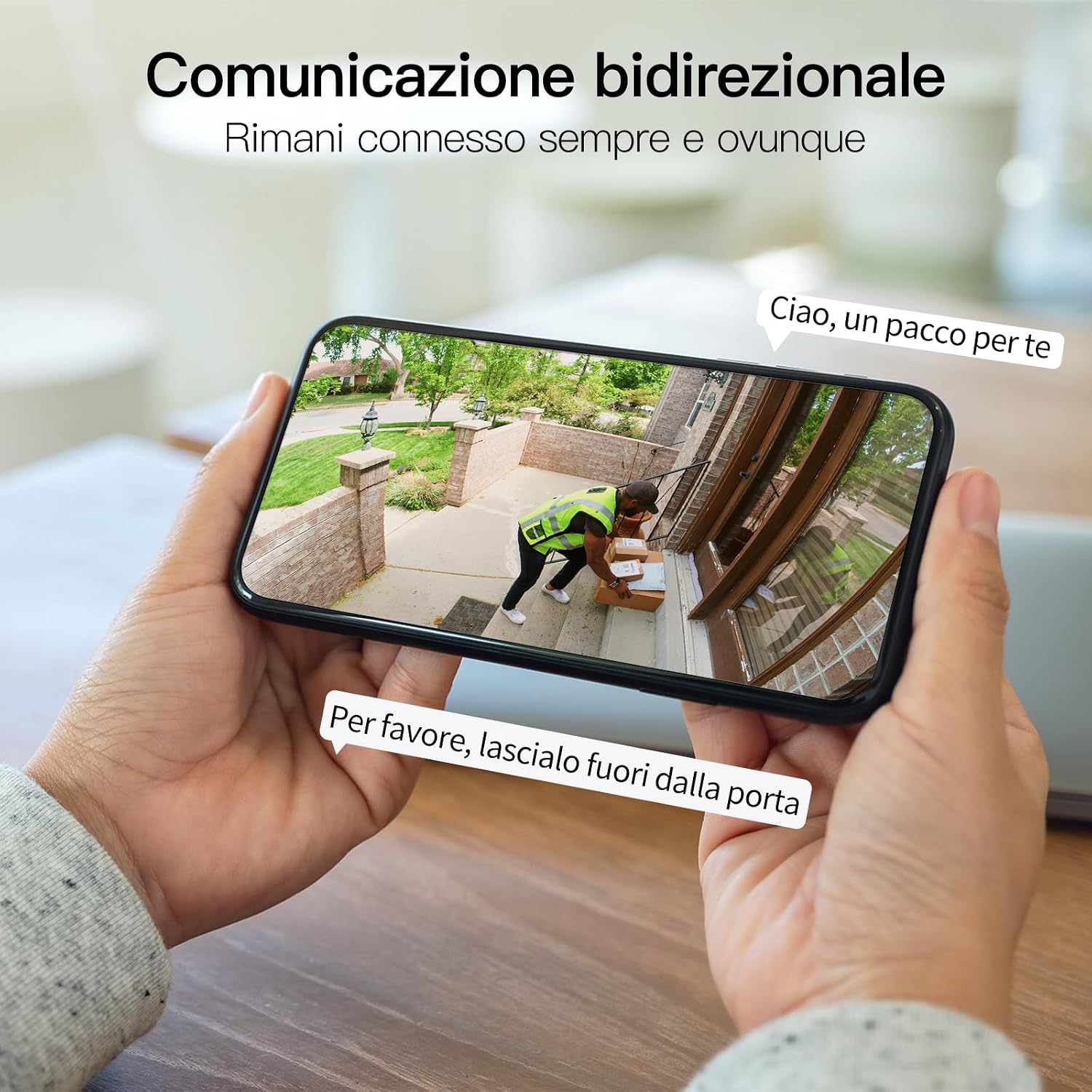 Thumbnail 6 de VIMTAG VIM TAG 2,5K telecamera Wi‑Fi interna/esterna con 2‑way audio, sirena e visione notturna a colori (2 pezzi)