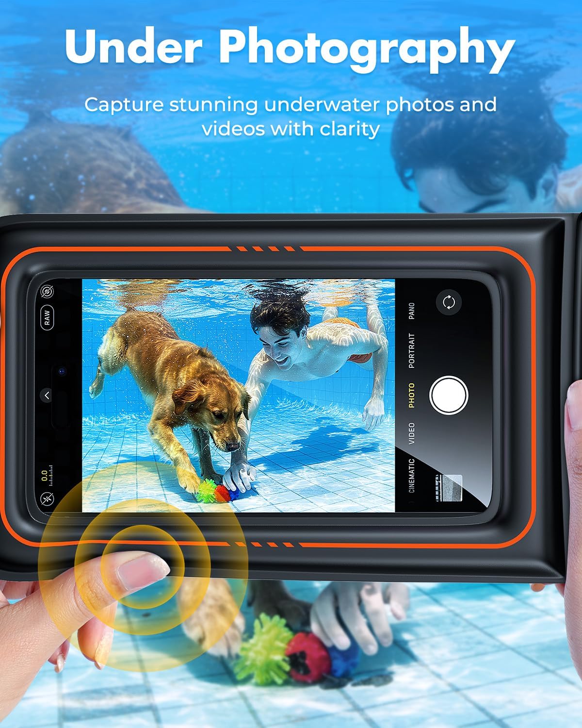 Thumbnail 3 de UNBREAKcable Floating Waterproof Phone Pouch 2-pack
