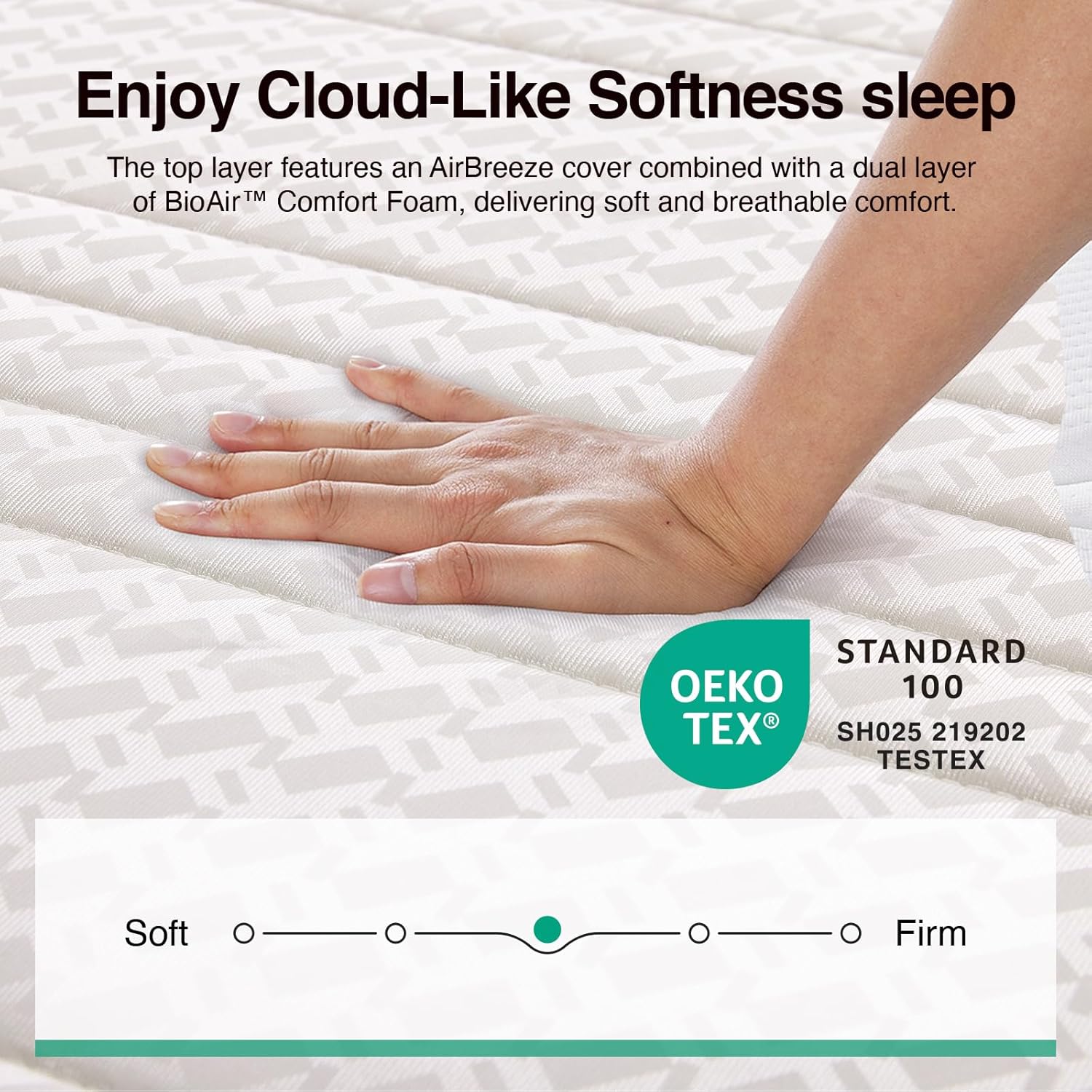 Detalle 2 de Novilla Twin Mattress, 6-Inch