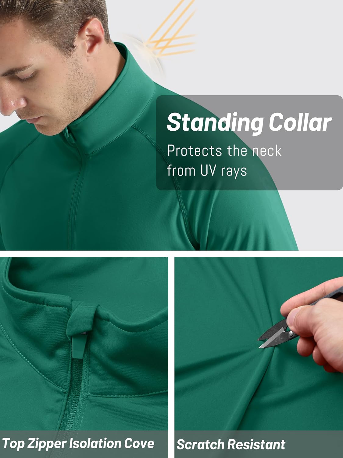 Thumbnail 5 de TACVASEN Long Sleeve Rash Guard UPF 50+