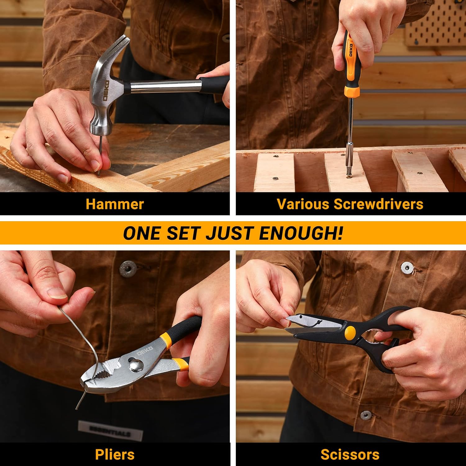 Thumbnail 4 de DEKO Tool Kit Set 62-piece toolbox