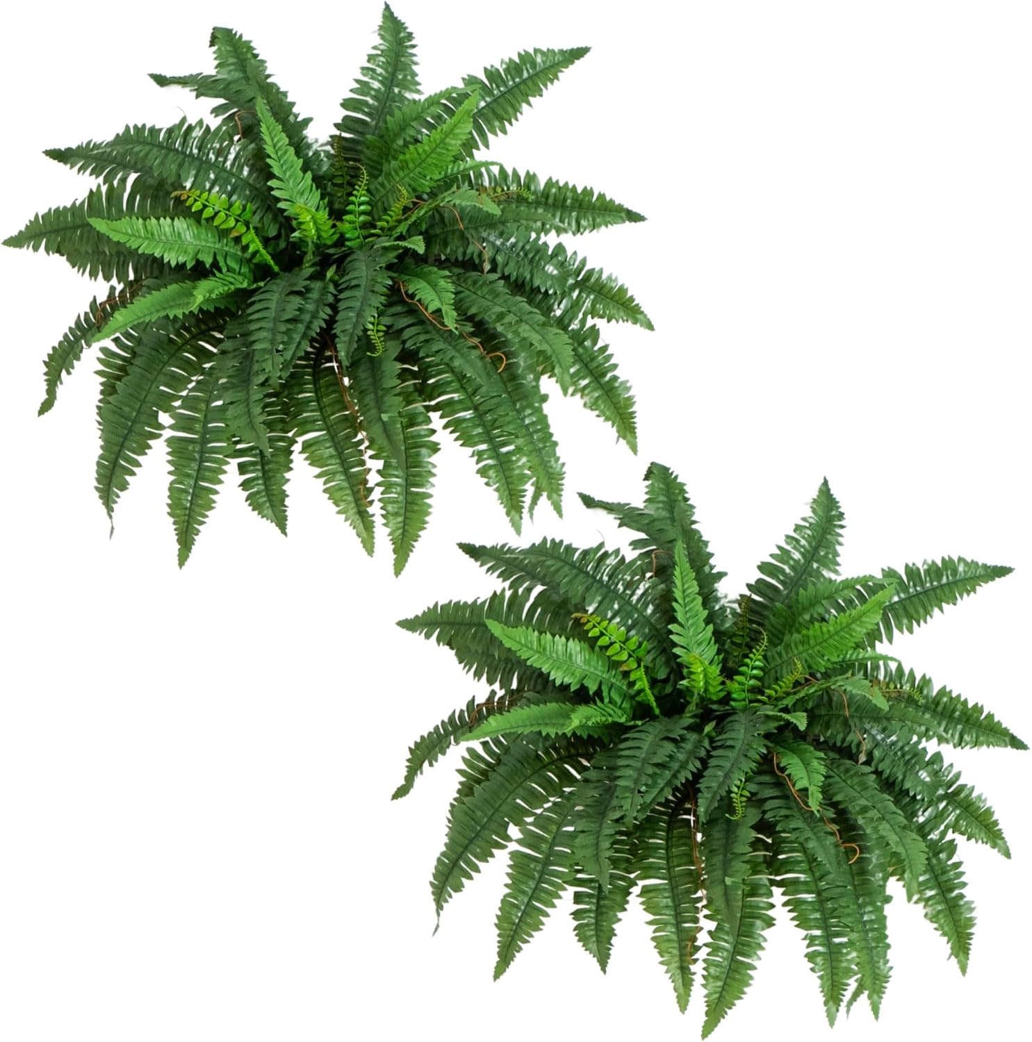 Detalle de Nearly Natural Artificial Boston Fern 40-Inch