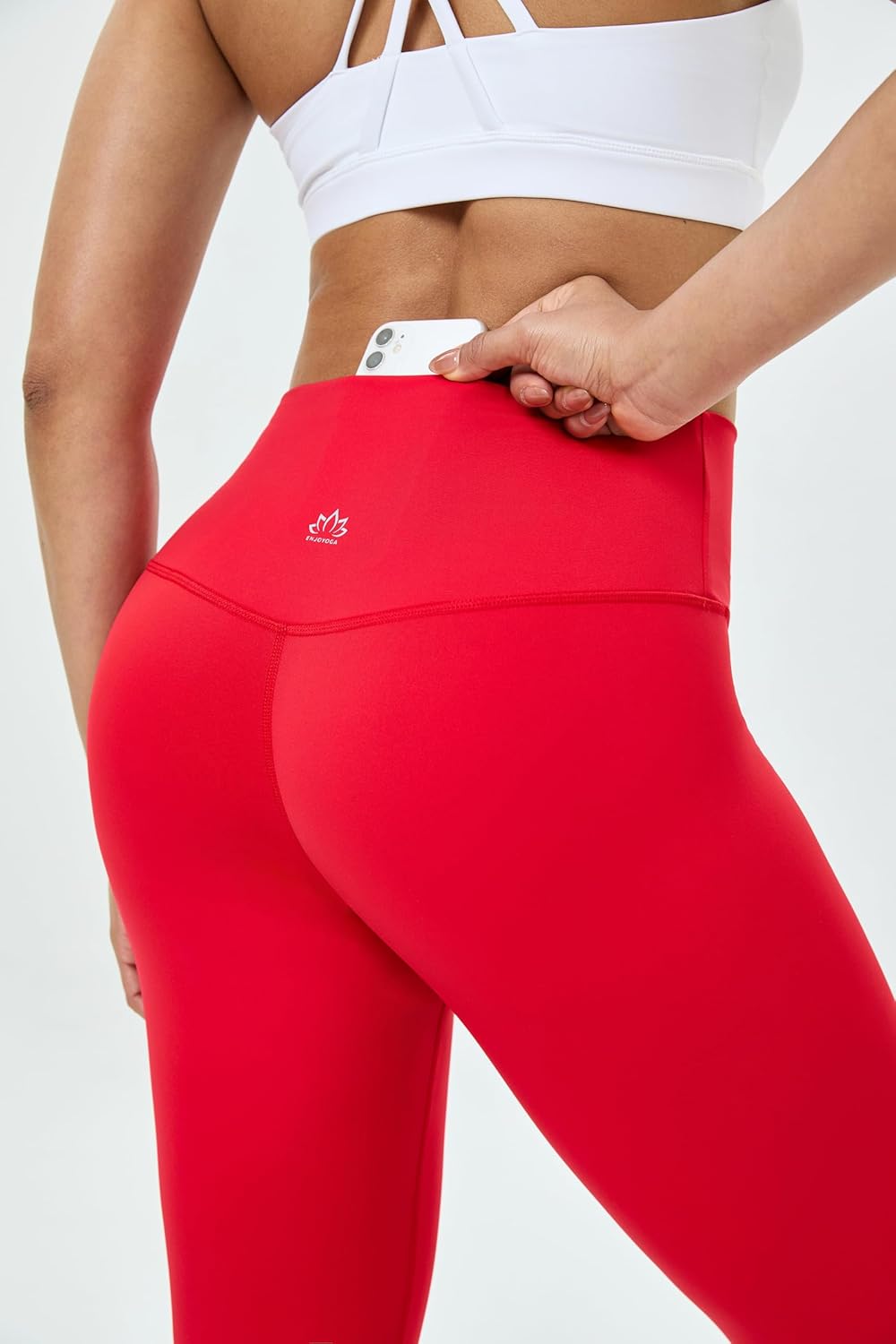 Thumbnail 4 de Enjoyoga Damen High-Waist Leggings mit Innentasche – blickdicht, sportlich & alltagstauglich