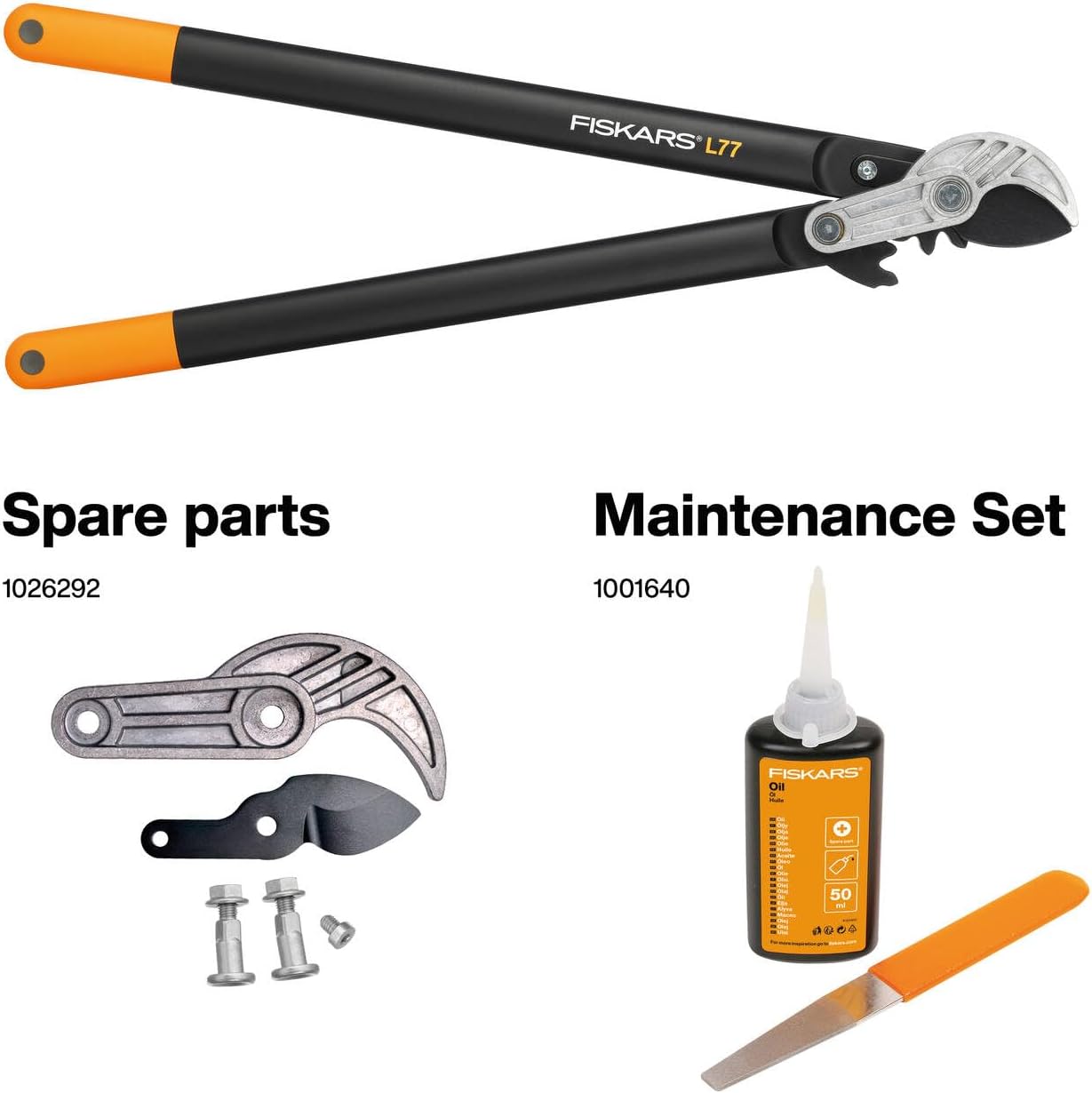 Thumbnail 6 de Fiskars Coupe-branches à enclume PowerGear II L77 (69 cm) – coupe jusqu’à 5 cm