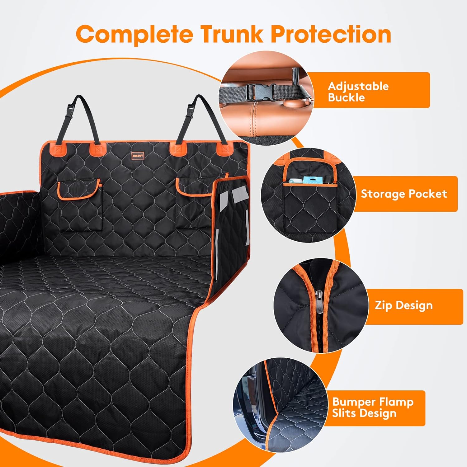 Detalle 2 de JOEJOY Car Boot Protector boot liner for dogs