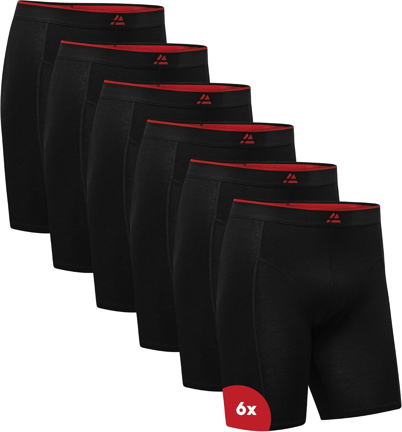 Detalle de DANISH ENDURANCE Calzoncillos bóxer extra largos 3 pack