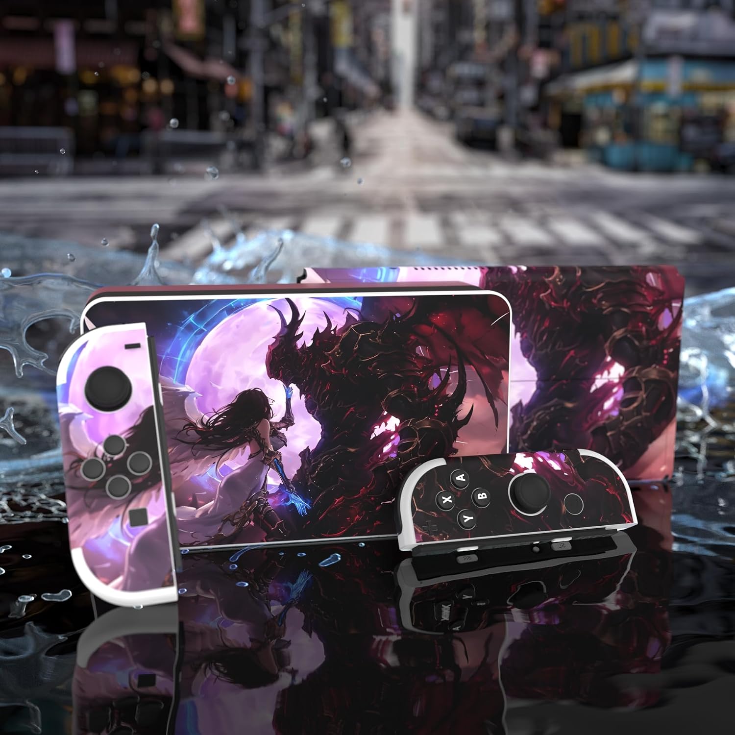 Detalle 2 de PlayVital Sticker pour Switch OLED