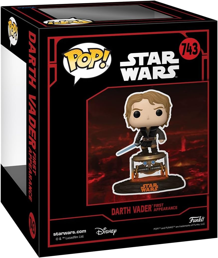 Detalle de Funko POP! Ride Deluxe: Star Wars Darkside - Anakin Skywalker / Darth Vader (First Appearance) – Collectible Vinyl Figure