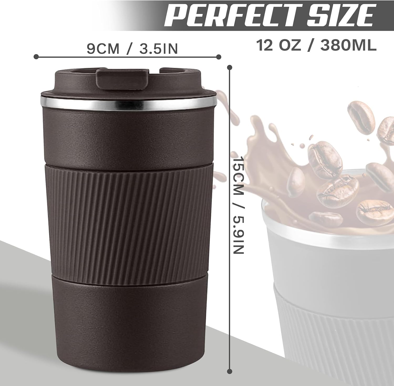 Detalle 2 de 304 Stainless Steel Travel Mug