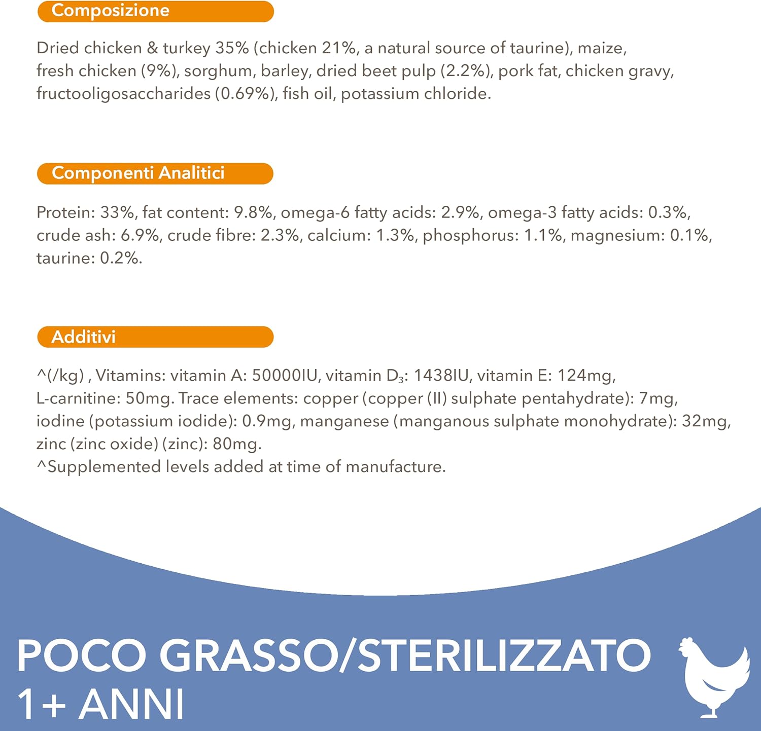 Thumbnail 5 de IAMS Poco grasso/Sterilizzato Cibo secco con pollo fresco per gatti di 1+ (10 kg) – peso forma e benessere