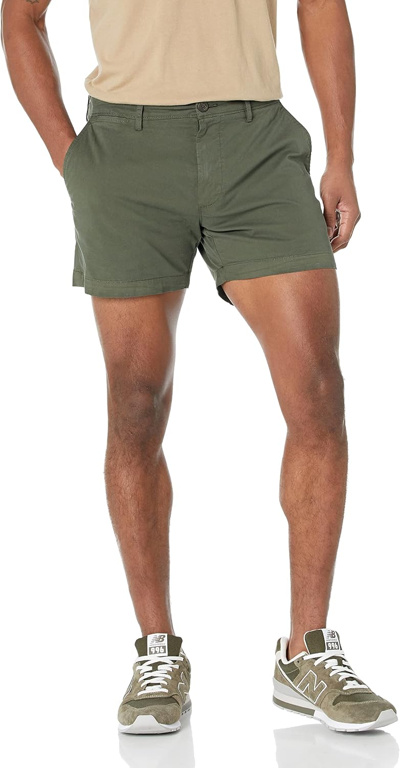 Detalle de Amazon Essentials Men's Slim-Fit 5" Chino Short