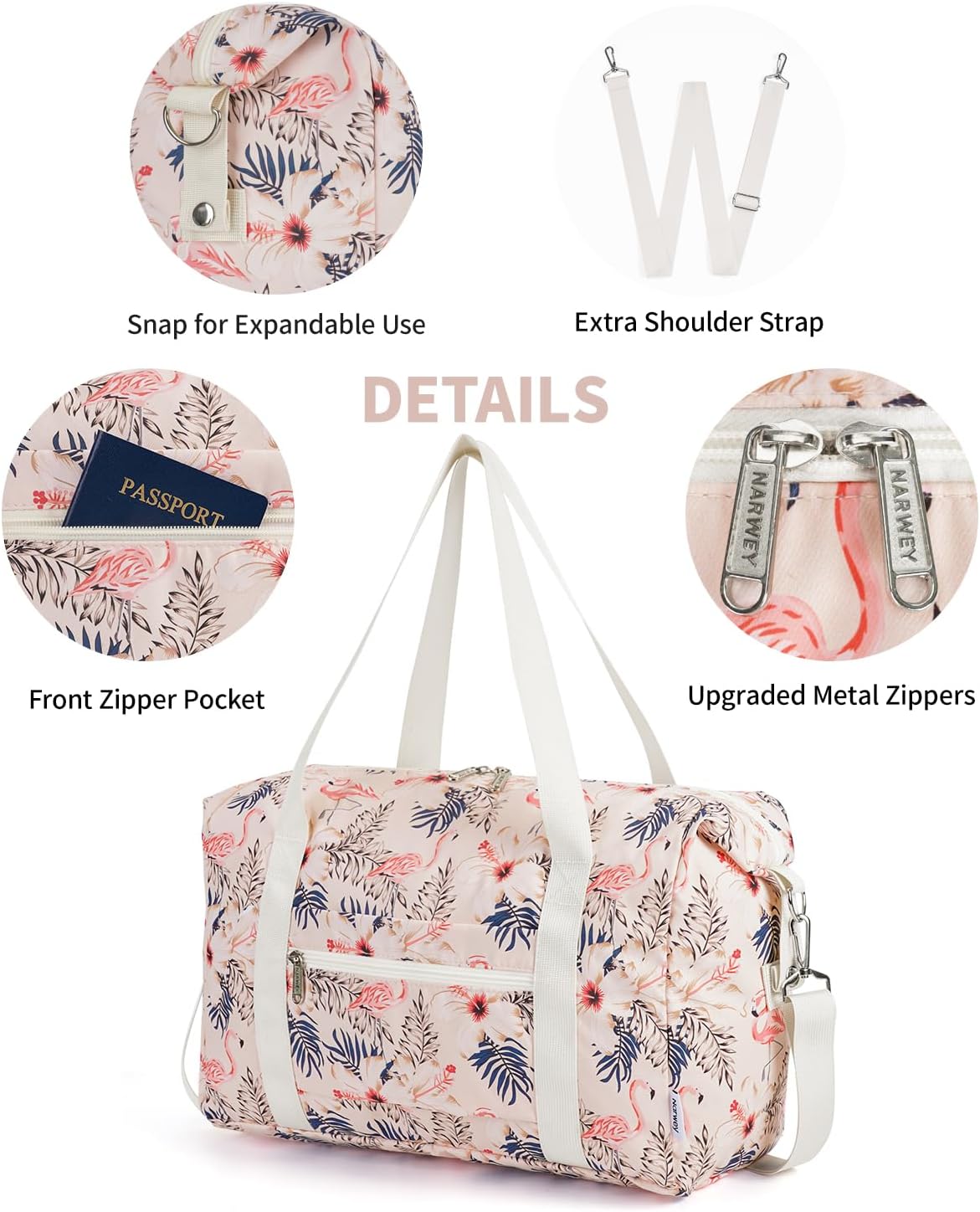 Detalle de Narwey cabin bag 20L underseat 40x30x20