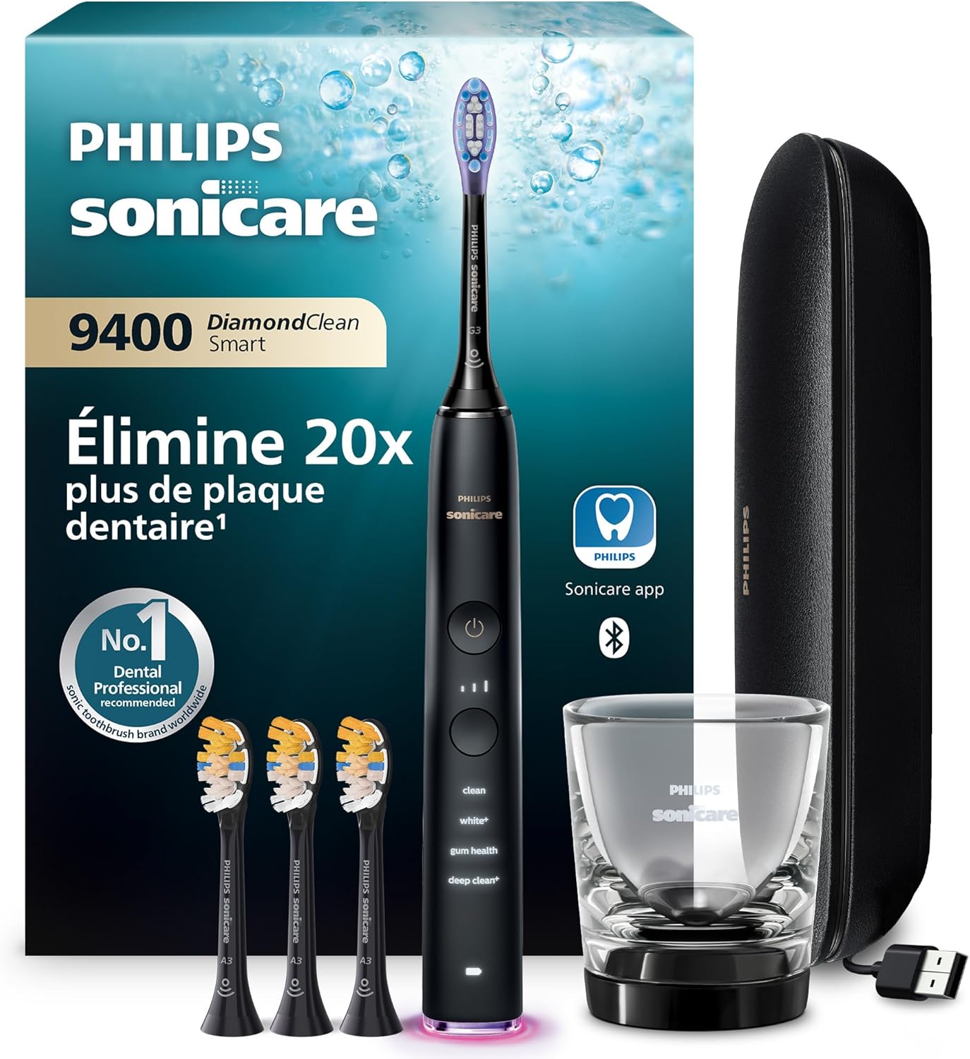 Detalle de Philips Sonicare 9400 brosse à dents électrique 🪥