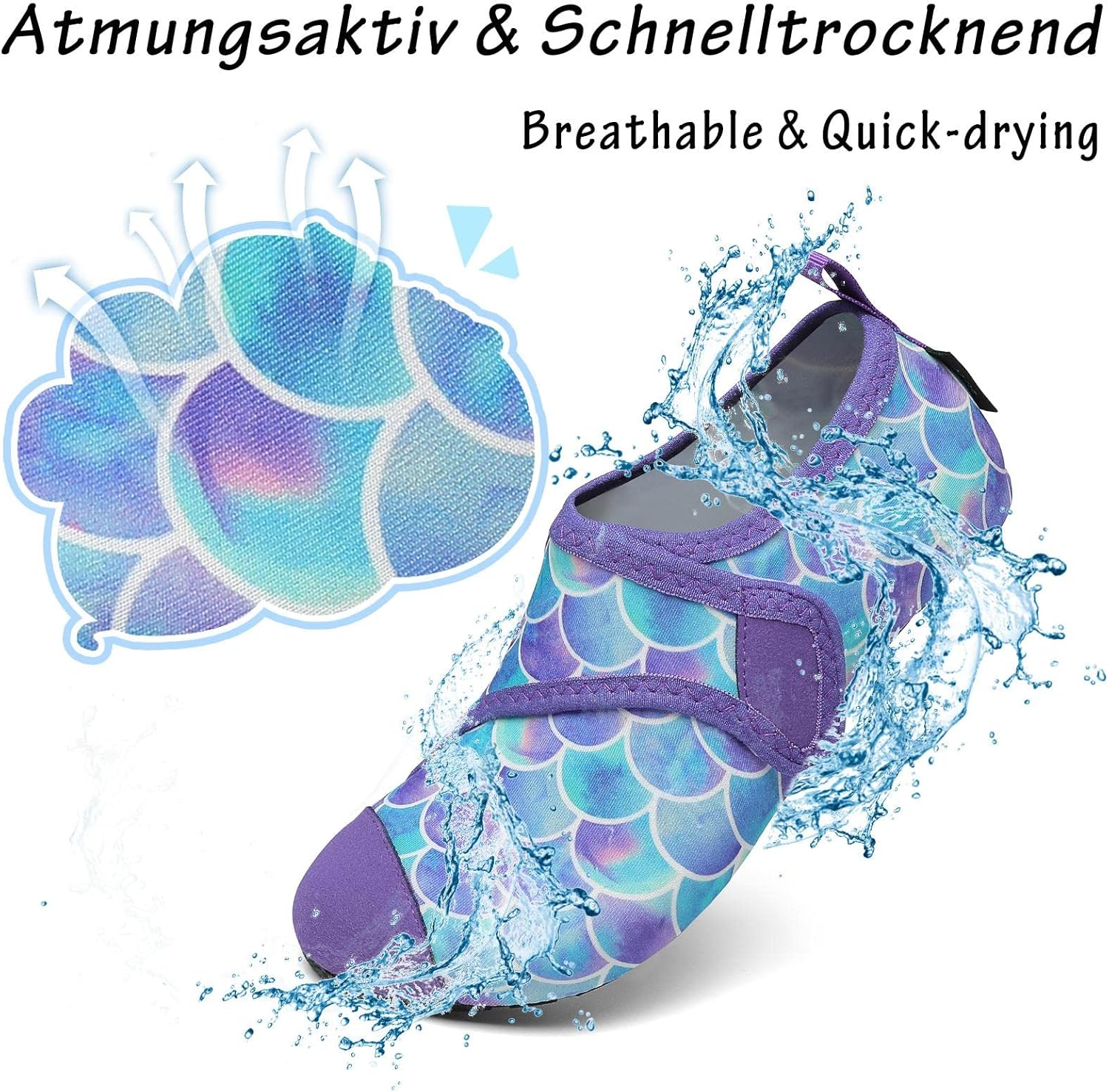 Thumbnail 1 de SAGUARO Scarpe da Immersione per Bambini: leggere, traspiranti e antiscivolo