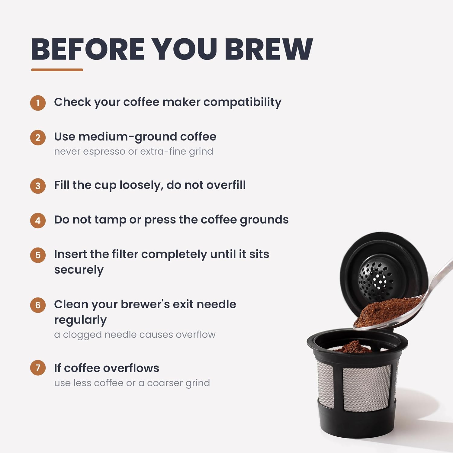 Detalle 2 de Reusable K Cups for Keurig K-Classic 4-Pack