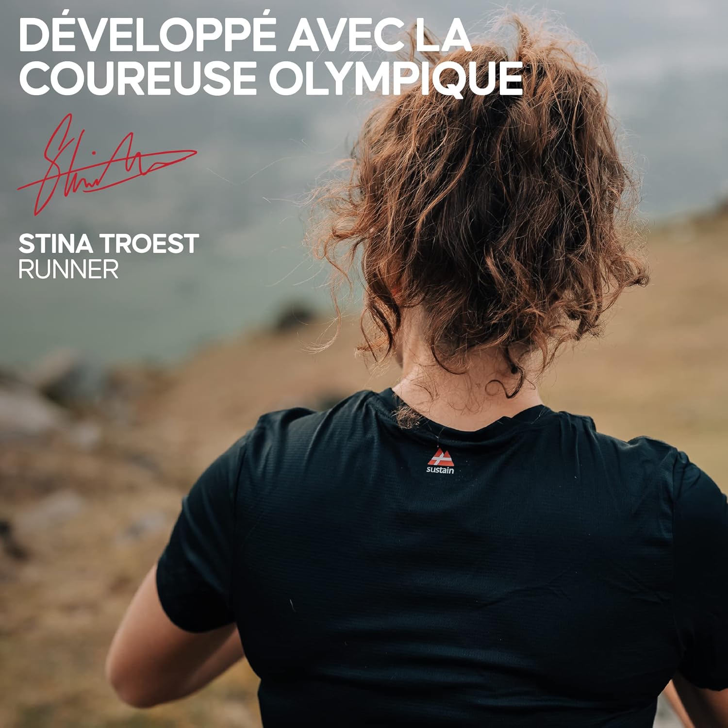 Thumbnail 5 de T-shirt DANISH ENDURANCE femme, ultra respirant, manches courtes đââ