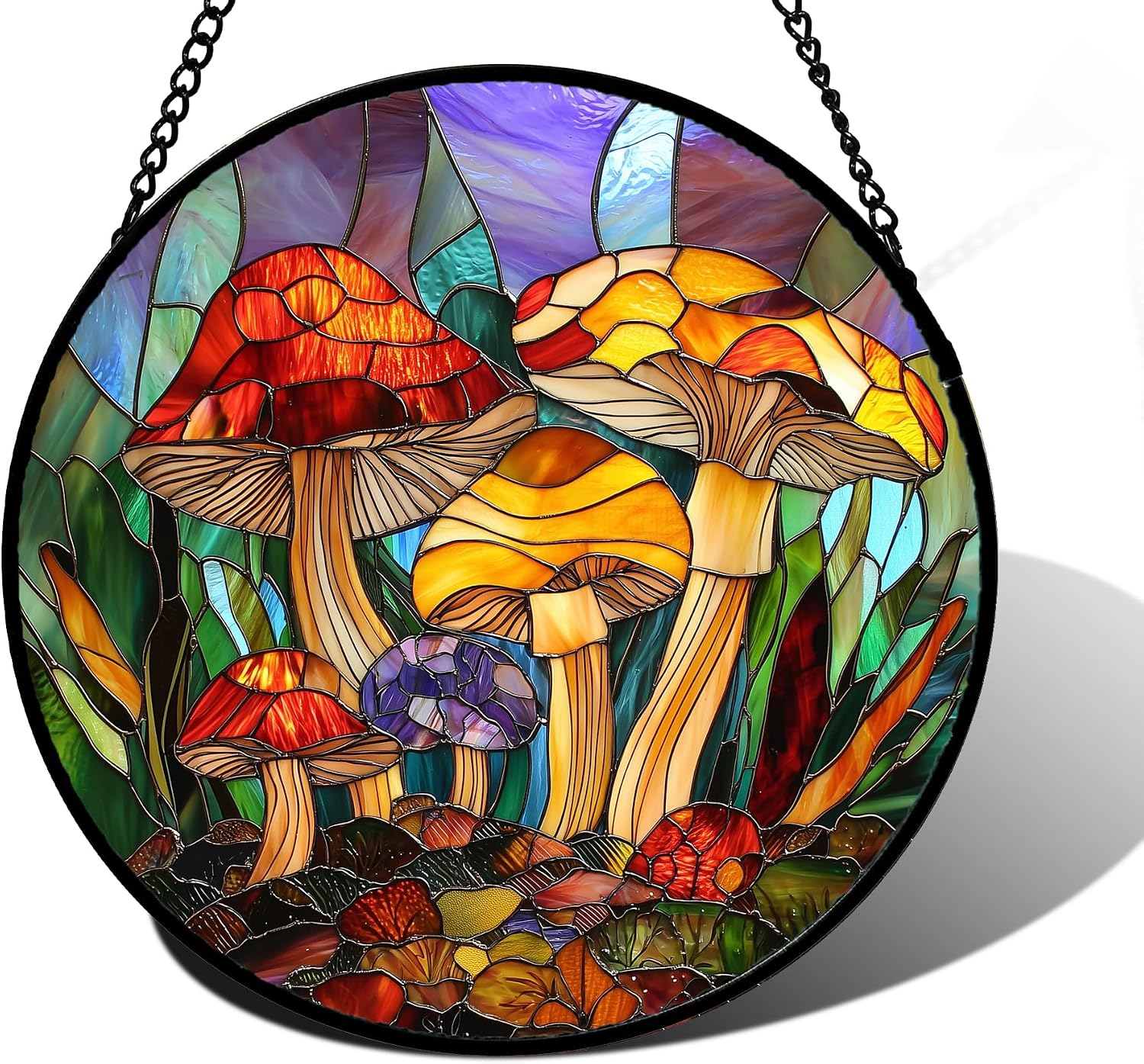 Thumbnail 6 de Stained Glass Suncatcher, 6.3-Inch