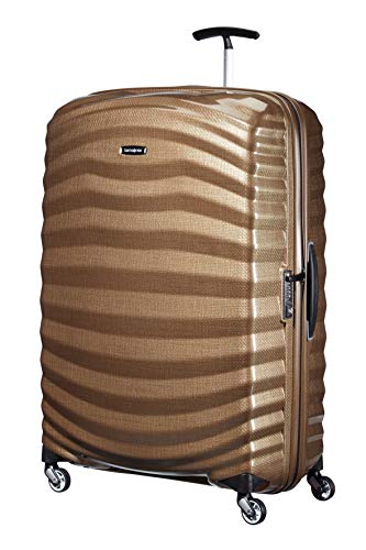 Detalle de Samsonite Lite-Shock Spinner XL 81 cm – 124 L, Marron (Sable) | Léger et résistant