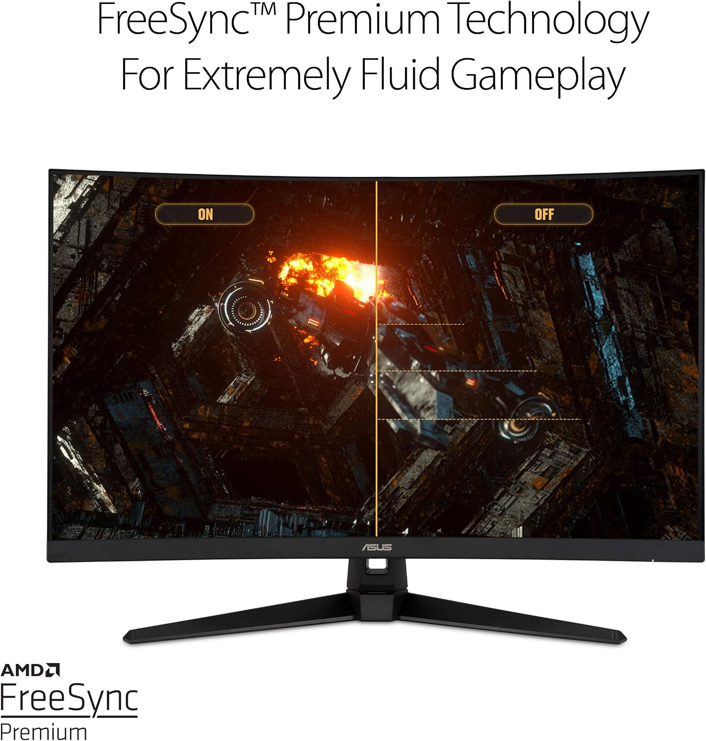 Thumbnail 2 de ASUS TUF 32 Inch Curved Gaming Monitor 165Hz